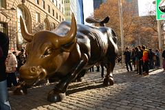 24 Charging Bull Sometimes Called Wall Street Bull or Bowling Green Bull Is A Bronze Sculpture by Arturo Di Modica In New York Financial District.jpg